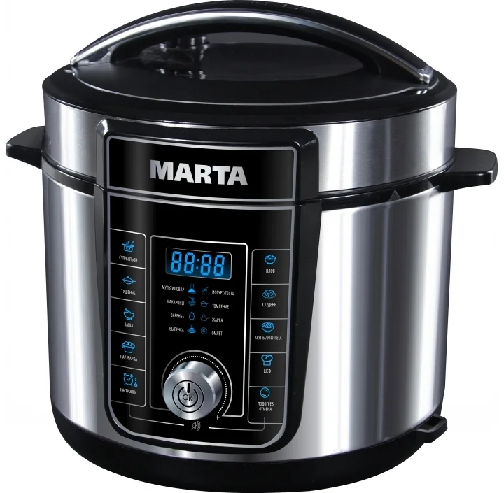 Фото Мультиварка MARTA MT-4321 Black pearl