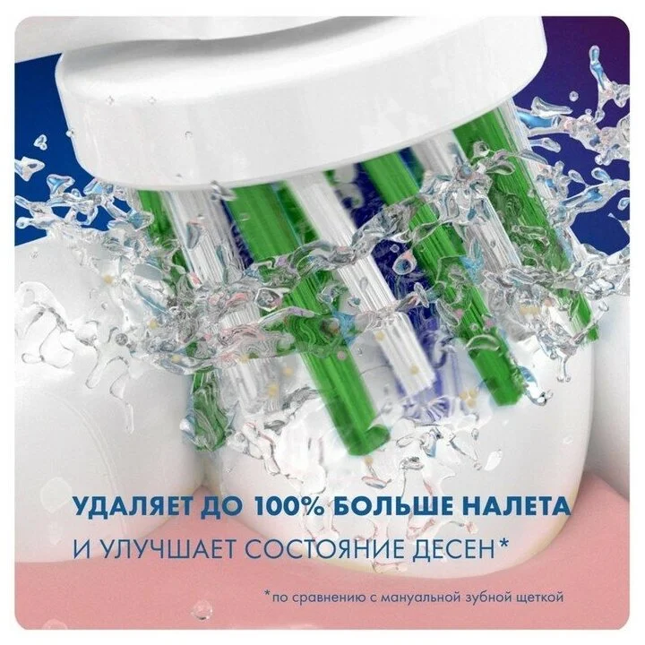Цена Насадка BRAUN Oral-B CrossAction EB50RB 2шт