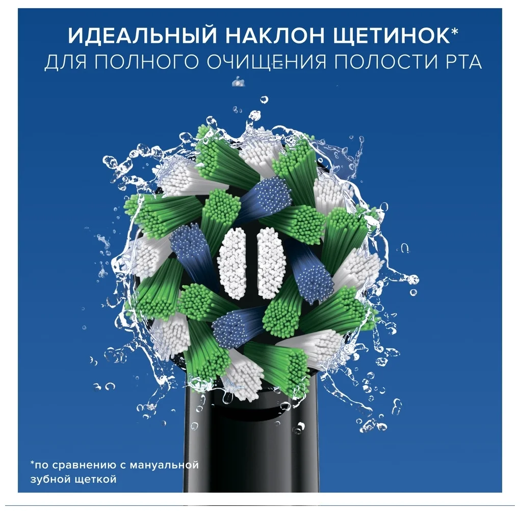 Зубная щетка (набор) BRAUN Oral-B Smart 4 4900 D601.525.3H Black+Pink (3767) Казахстан