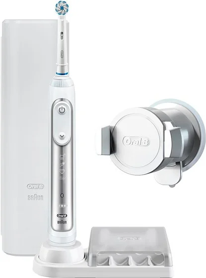Фото Зубная щетка BRAUN Oral-B Genius 8000 D701.515.5XC White (3765)