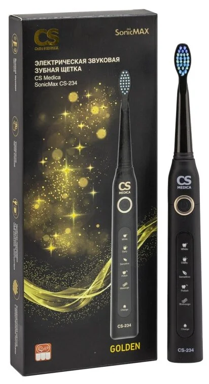 Зубная щетка CS Medica SonicMax CS-234 Black Казахстан