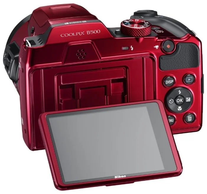 Фото Фотокамера NIKON COOLPIX B500 Red