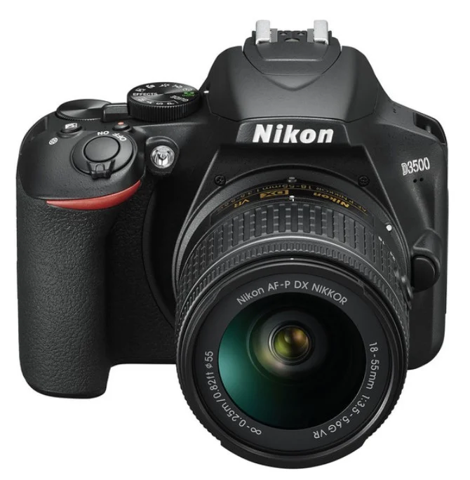 Фото Зеркальная фотокамера NIKON D3500 Kit 18-55VR AF-P