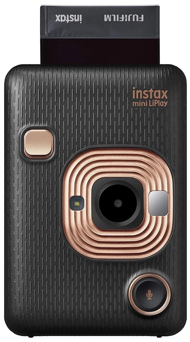 Фотокамера Fujifilm Instax mini Liplay Blush Gold Bundle gold Казахстан