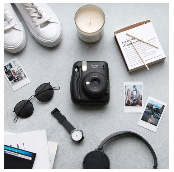 Фотокамера Fujifilm Instax mini 11 Charcoal Gray TH EX D Gray заказать