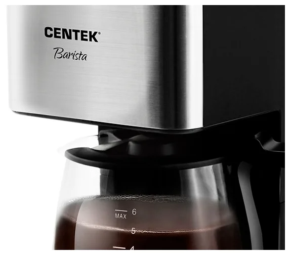 Фото Кофеварка CENTEK CT-1144 Steel