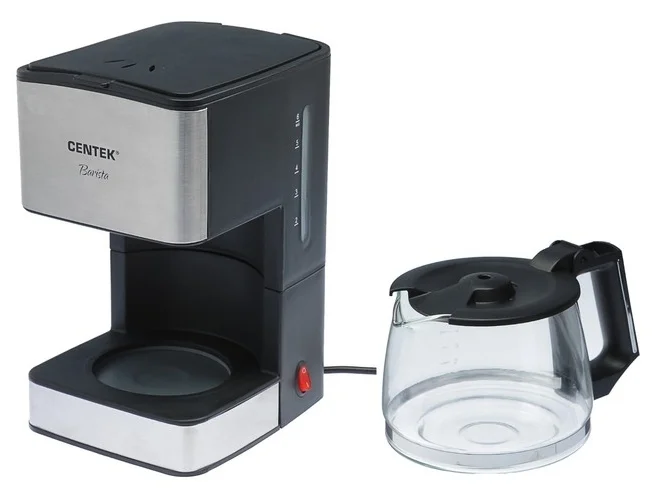 Картинка Кофеварка CENTEK CT-1144 Steel