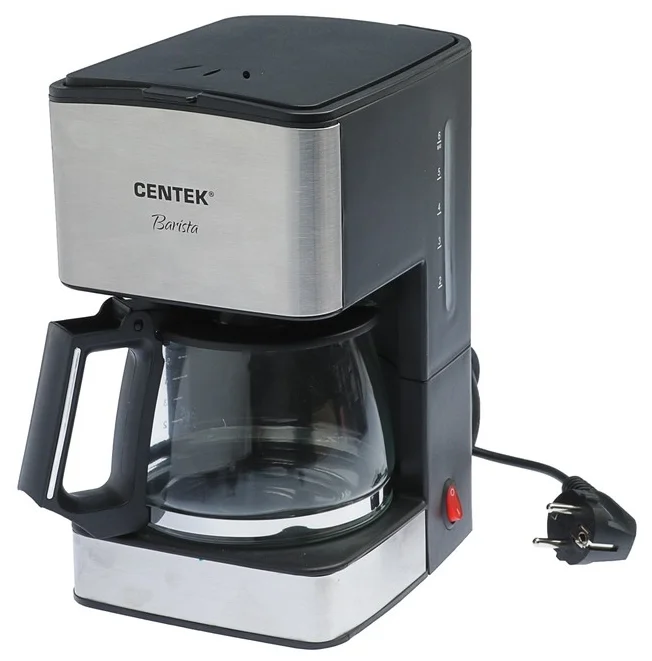 Цена Кофеварка CENTEK CT-1144 Steel