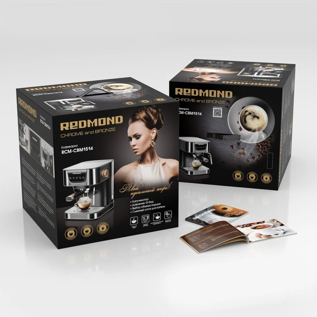 Купить Кофеварка REDMOND RCM-CBM1514