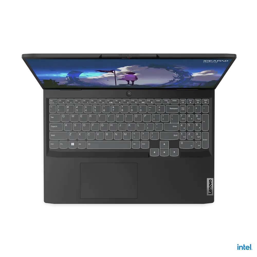 Фотография Ноутбук LENOVO IP3 Gaming 16.0'WUXGA/i7-12700H/16GB/1TB/RTX3060 6GB/DOS (82SA00DLRK)