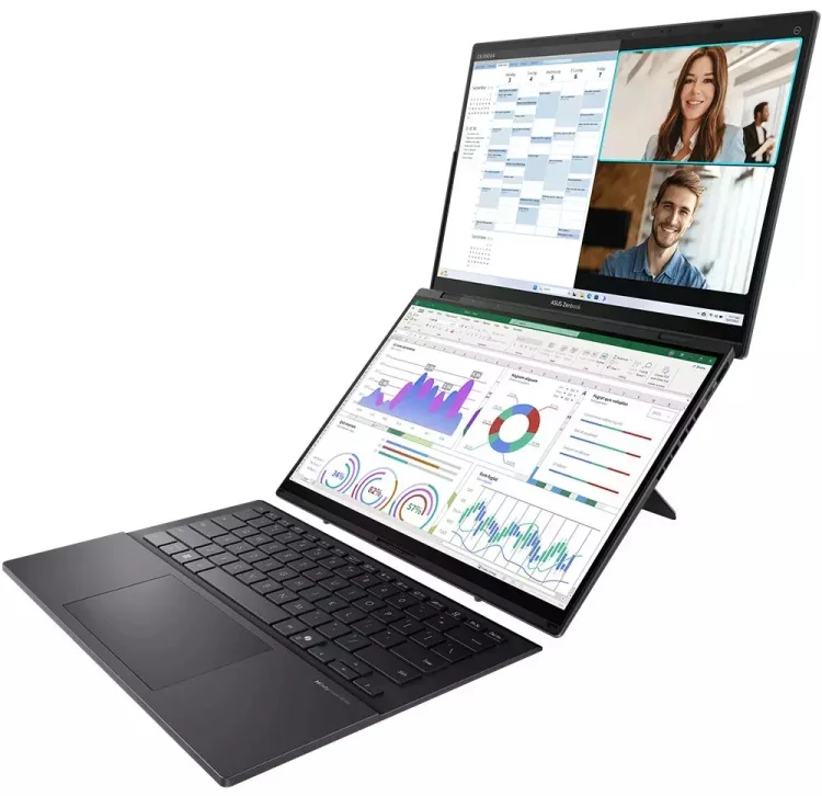 Цена Ноутбук ASUS Zenbook Duo UX8406CA-QL078W (90NB14X1-M00320)