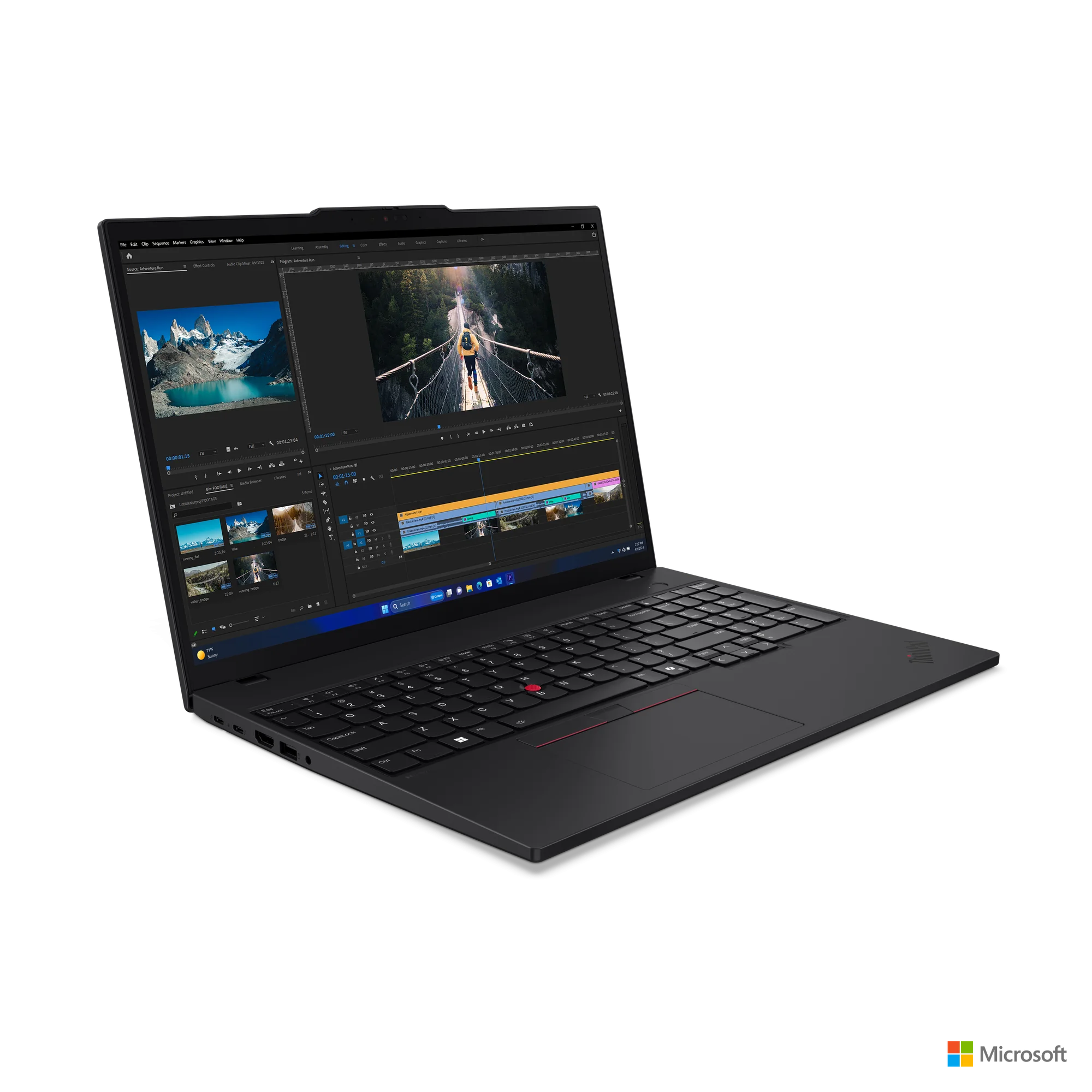 Фотография Ноутбук LENOVO ThinkPad T16 G3 16'wuxga/Core Ult7-155u/32Gb/1Tb/Win Pro (21MN00BPRT)