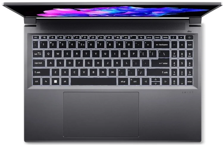 Картинка Ноутбук ACER SFX16-61G-R12Z Swift X 16 (NX.KFPER.001)