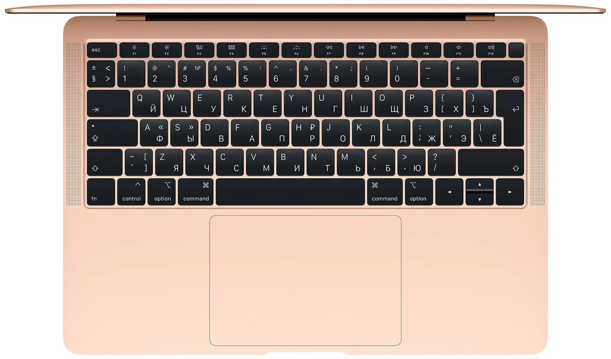 Фото Ноутбук APPLE MacBook AIR 2019 13,3'WQXGA/Core i5-8210Y/8GB/256Gb SSD/MacOS/Gold (MVFN2 )
