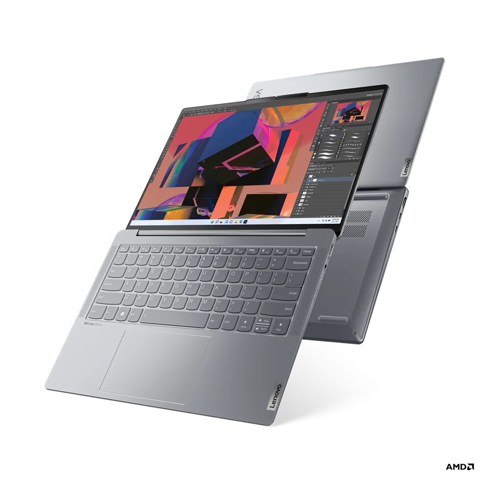 Фотография Ноутбук LENOVO Yoga Slim 6 14"/Ryzen7-7840U/16GB/1TB/Win11 Home SL (82X3000GRK)