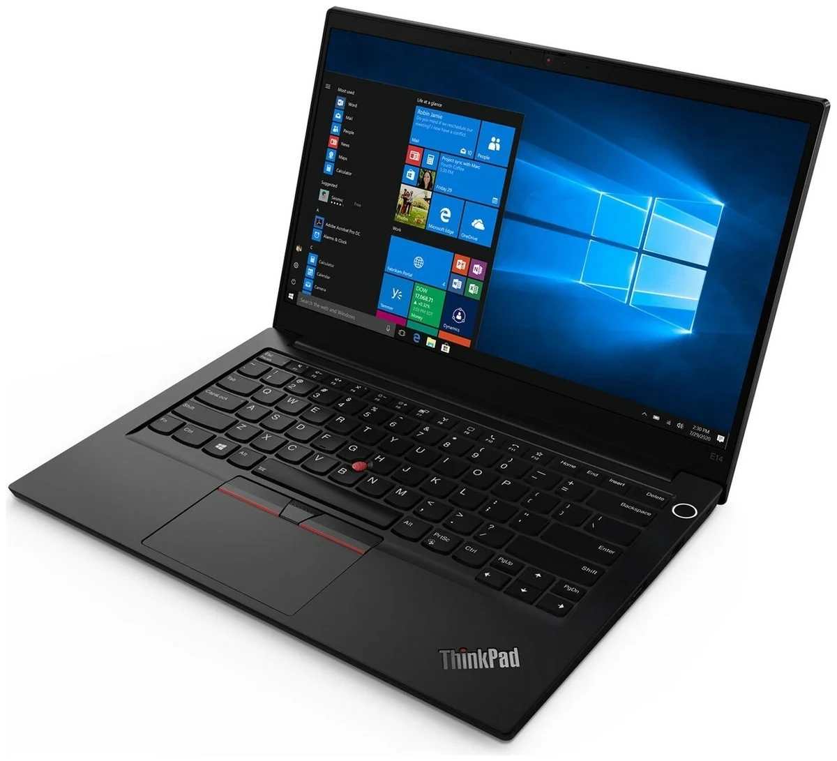 Фото Ноутбук LENOVO ThinkPad E14 14,0'FHD/Ryzen 5-5500U/8Gb/512Gb SSD/Win10 pro (20Y7003RRT)