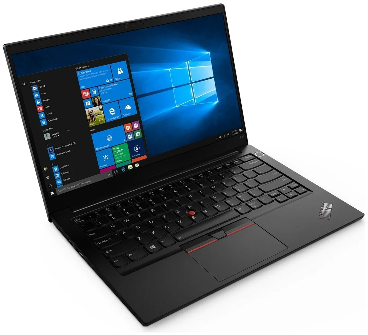 Фотография Ноутбук LENOVO ThinkPad E14 14,0'FHD/Ryzen 5-5500U/8Gb/512Gb SSD/Win10 pro (20Y7003RRT)