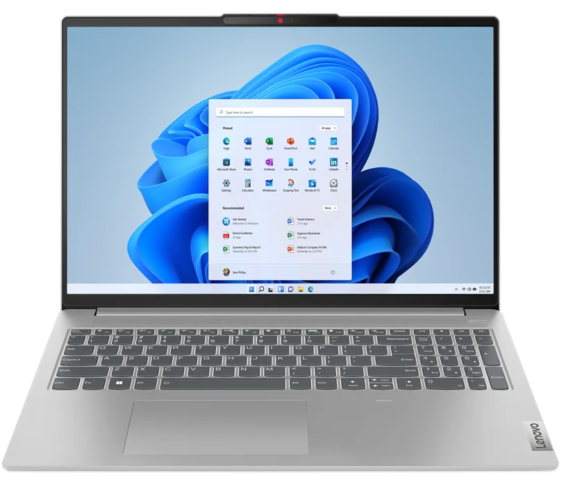 Ноутбук LENOVO IP5 Slim 16'/i5-13420H/16gb/512gb/Nos (82XF004WRK)