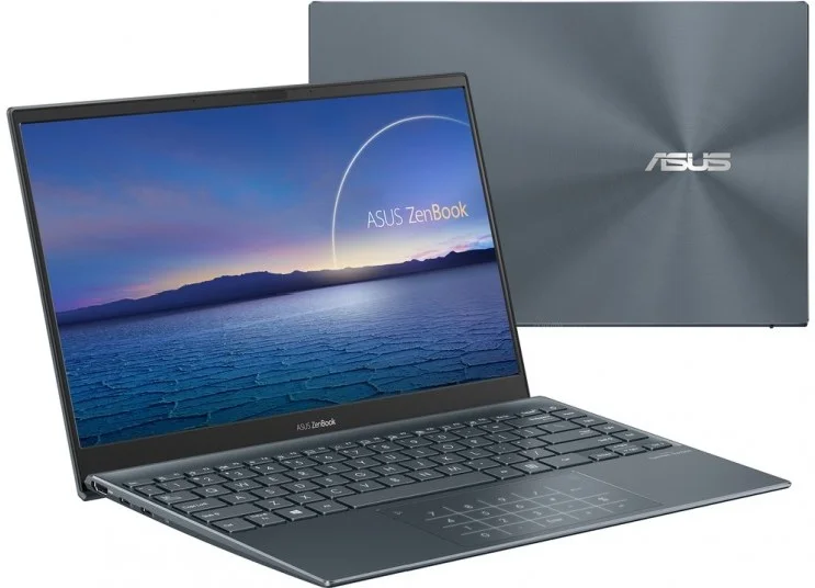 Фото Ноутбук ASUS ZenBook UX325JA-EG035T Pine Grey (90NB0QY1-M02090)