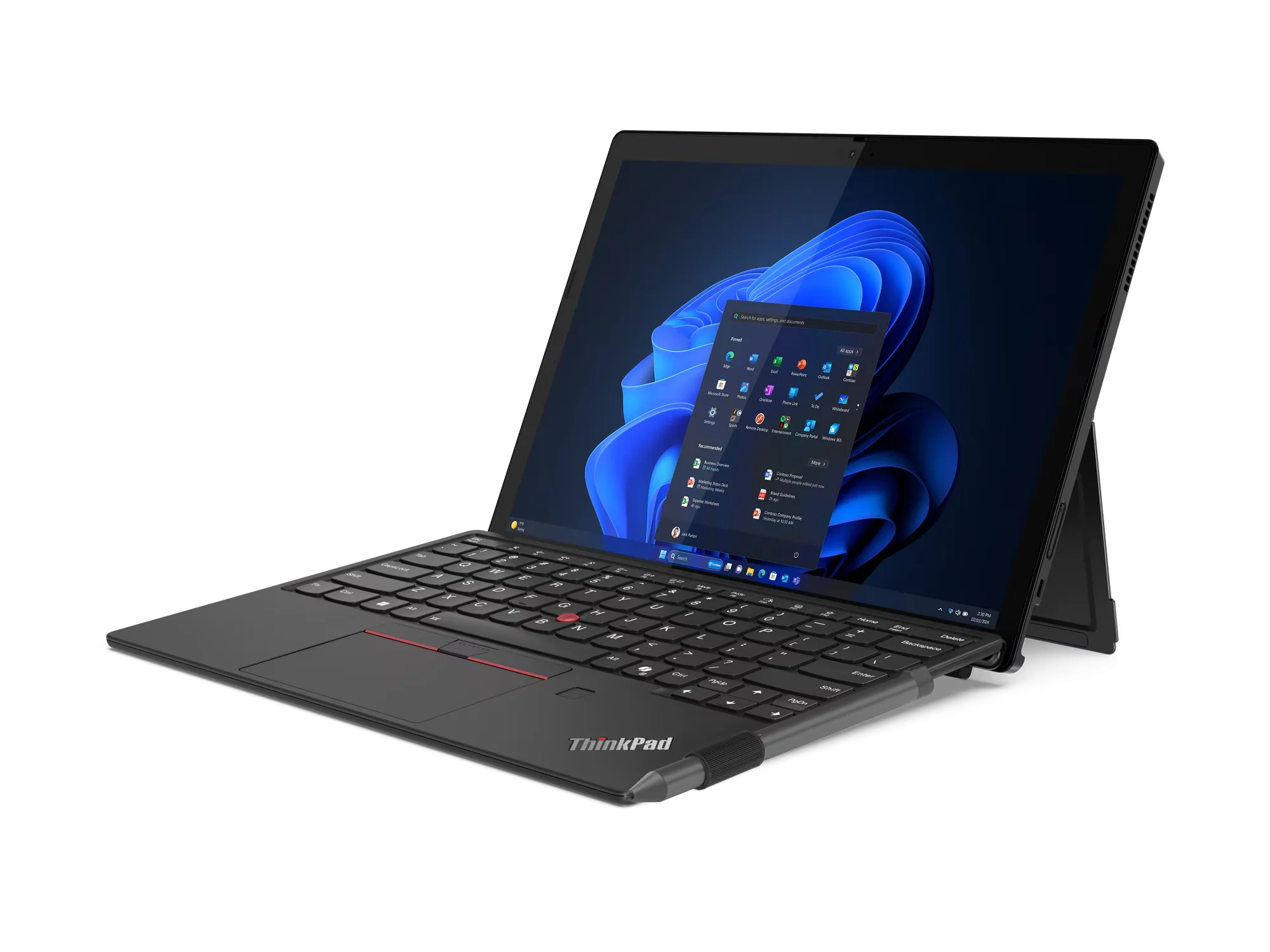 Ноутбук LENOVO ThinkPad X12 Detachable 12,3'FHD+/Core Ultra7-164u/32Gb/1Tb/Win Pro (21LK002XRT) Казахстан
