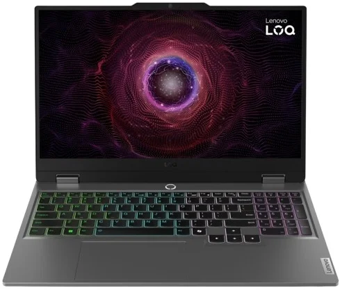 Ноутбук LENOVO LOQ3 15.6"FHD/Ryzen 5-8645HS/16Gb/1TB/GF RTX4050 6GB/NOS (83DX00BGRK)