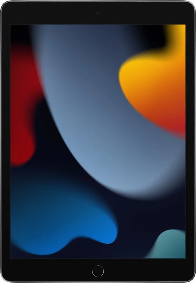 Фотография Планшет APPLE iPad 9th gen 10.2 Wi-Fi 64Gb - Space Grey (MK2K3RK/A)