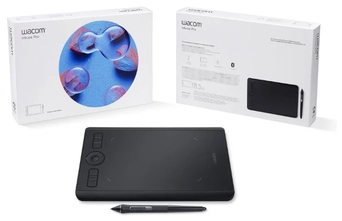 Цена Графический планшет WACOM Intuos Pro Small EN/RU (PTH-460K0B)