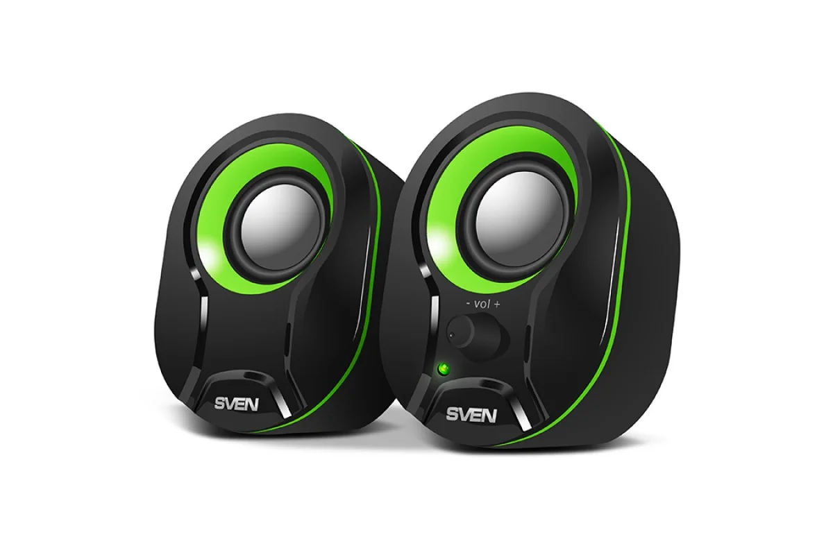 Колонки SVEN 290 Black-Green