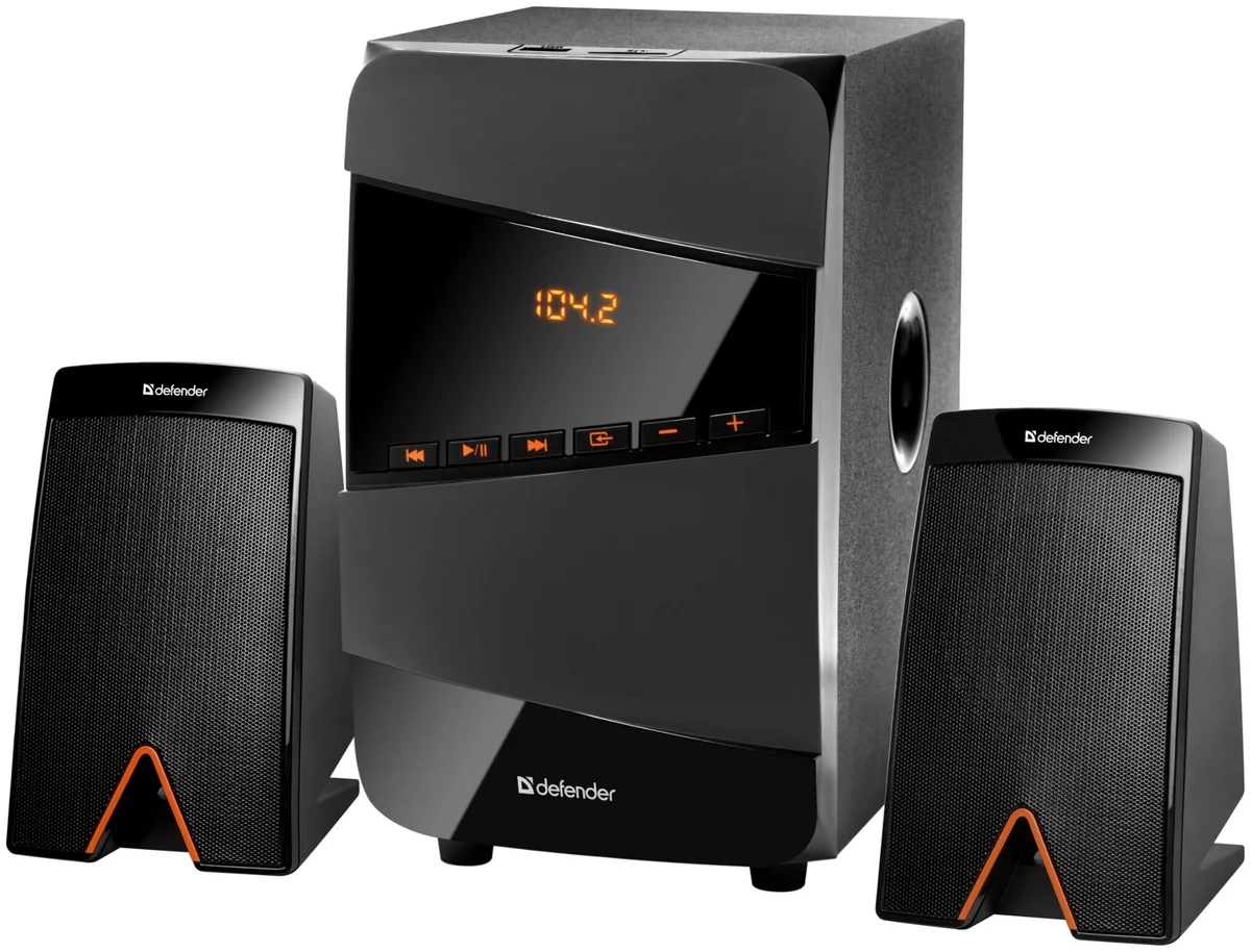Акустическая система DEFENDER X361 (2.1) Black (65361)