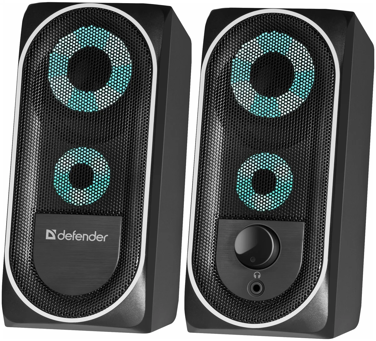 Фото Акустическая система DEFENDER Solar 2 (2.0) Black (65402)