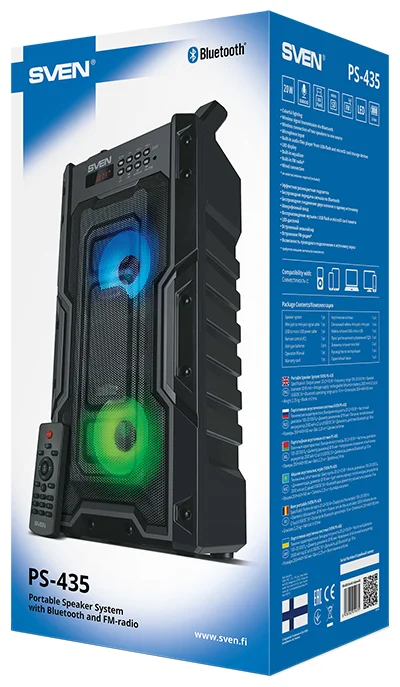 Акустическая система SVEN PS-435 Black Казахстан