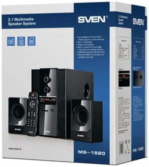 Колонки SVEN MS-1821 Black заказать