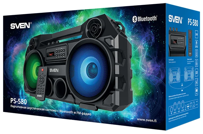 Акустическая система SVEN PS-580 Black Казахстан