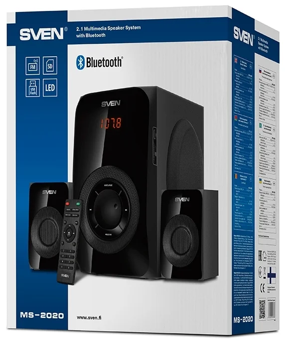 Колонки SVEN MS-2020 Black Казахстан