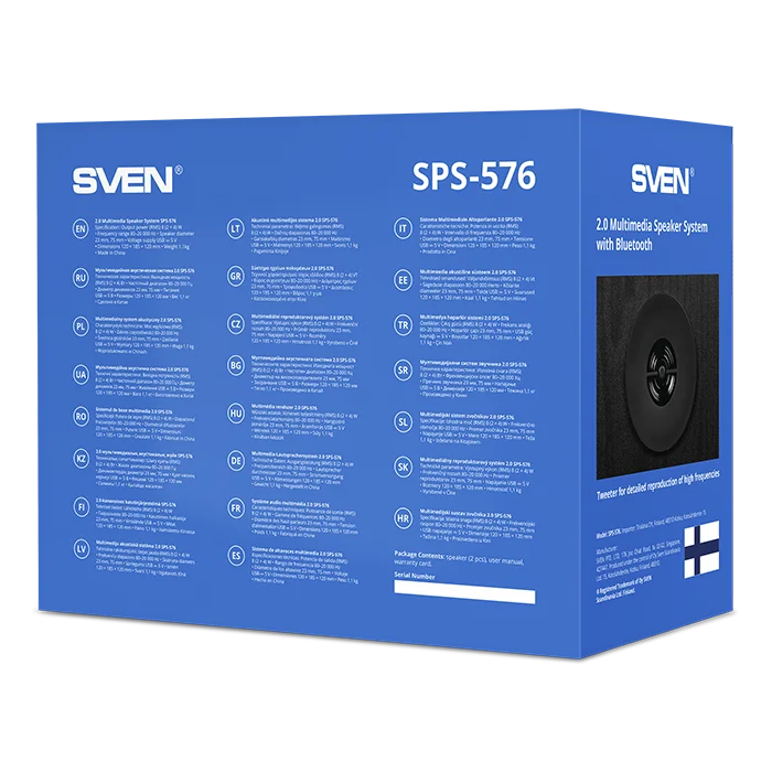 Колонки SVEN SPS-576 Black (SV-021269) заказать