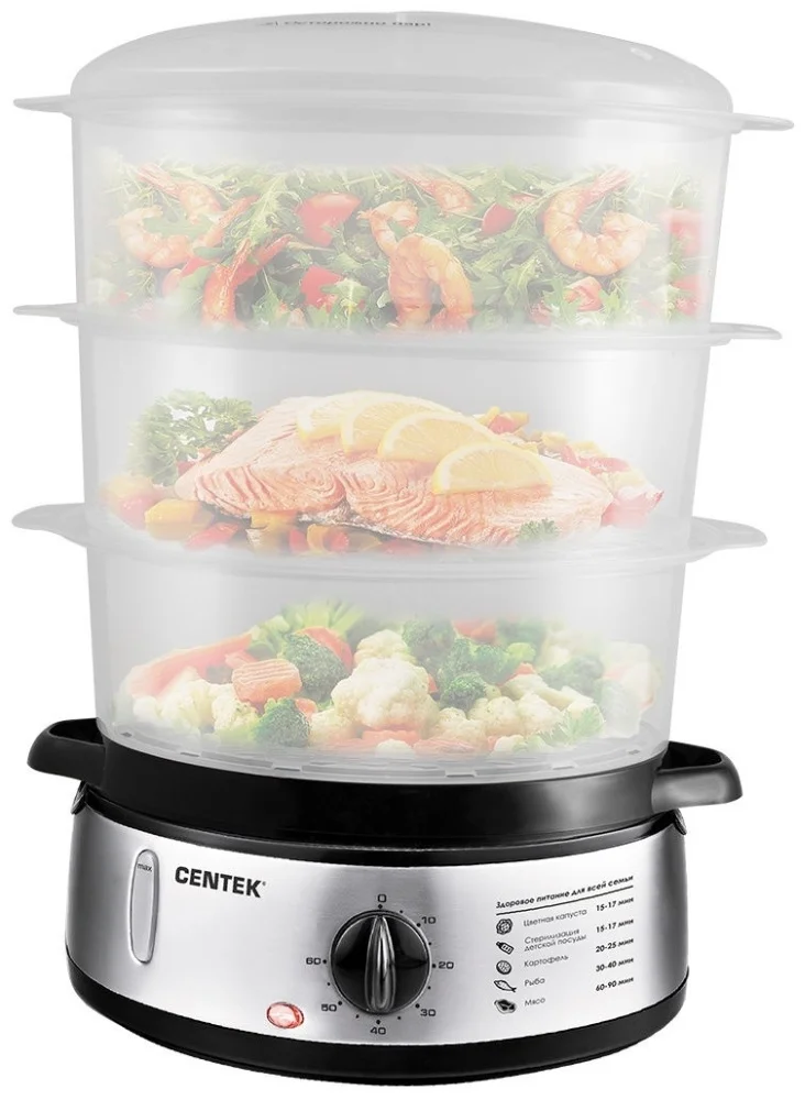 Картинка Пароварка CENTEK CT-1457