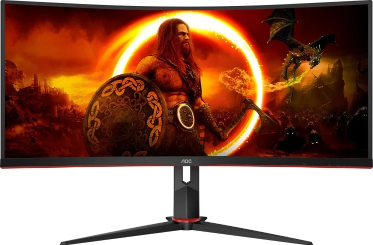 Фото Монитор AOC CU34G2XP/BK/01