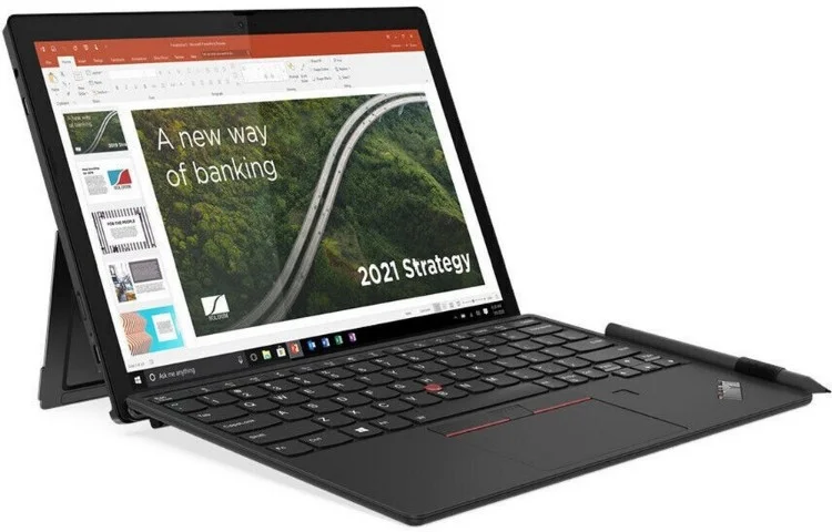 Фото Ноутбук LENOVO Thinkpad X12 Detachable 12,3’FHD+/i5-1130G7/8Gb/512Gb/Win11Pro (20UW005MRT)