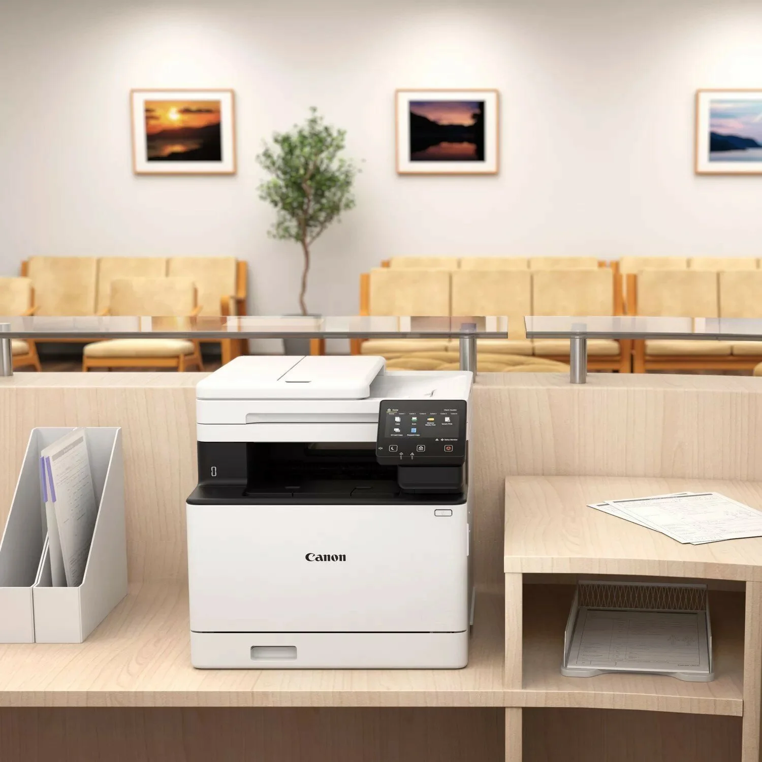 Цена МФУ CANON i-SENSYS MF754Cdw (5455C023/bundle)
