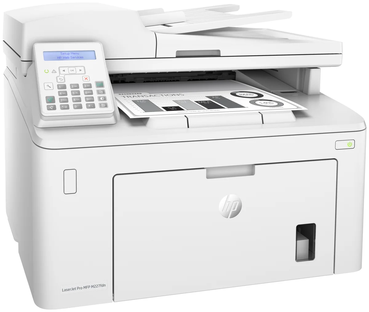 Фотография МФУ HP LaserJet Pro MFP M227fdn (G3Q79A)