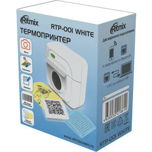 Фото Принтер RITMIX RTP-001 White