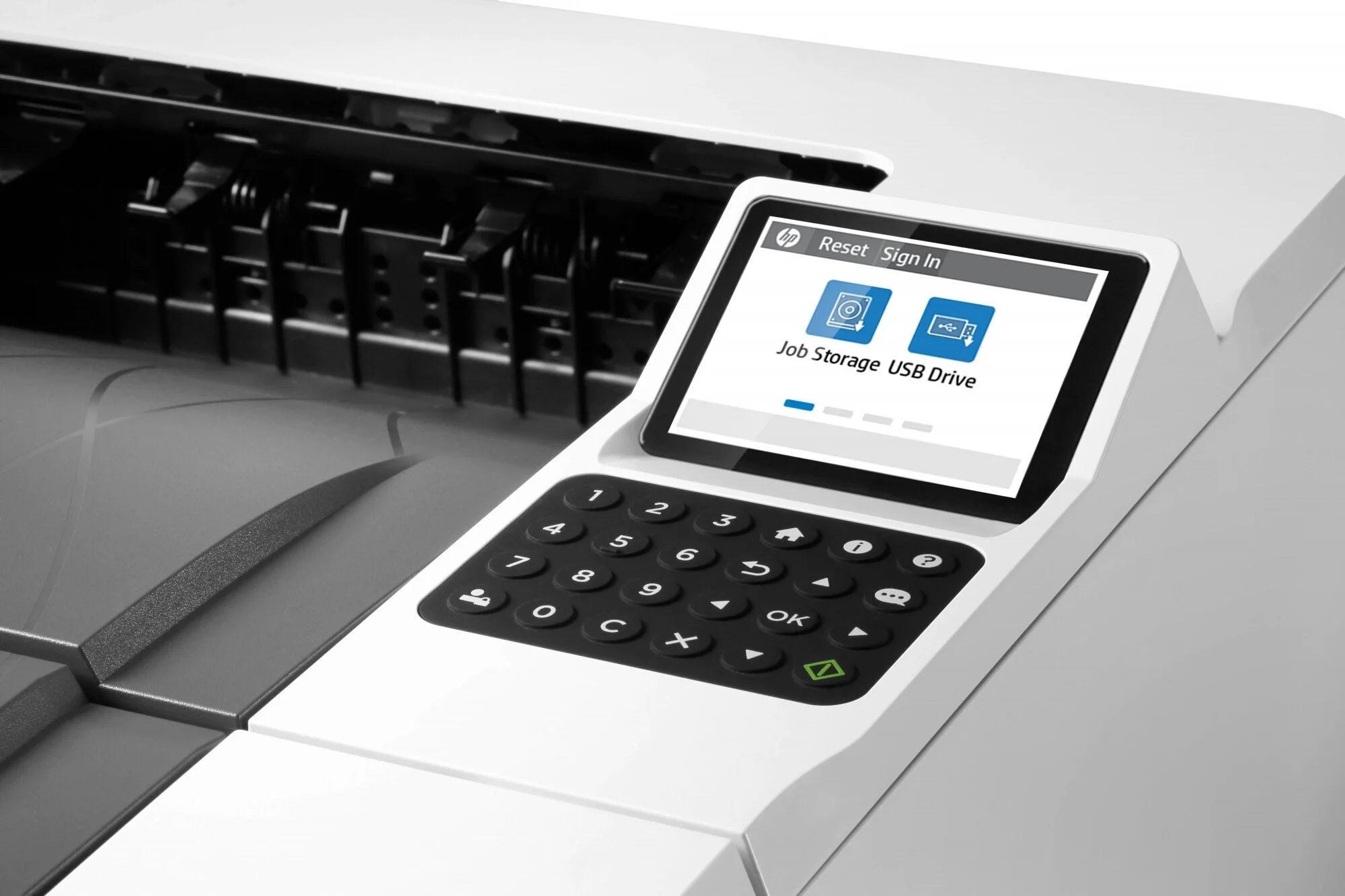 Фото Принтер HP LaserJet Enterprise M406dn (3PZ15A)