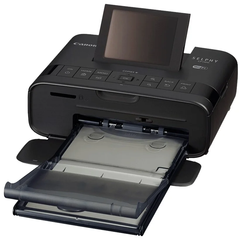 Фото Фотопринтер Canon/SELPHY CP1300 BLACK/принтер/A6/2 ppm/300x300 dpi