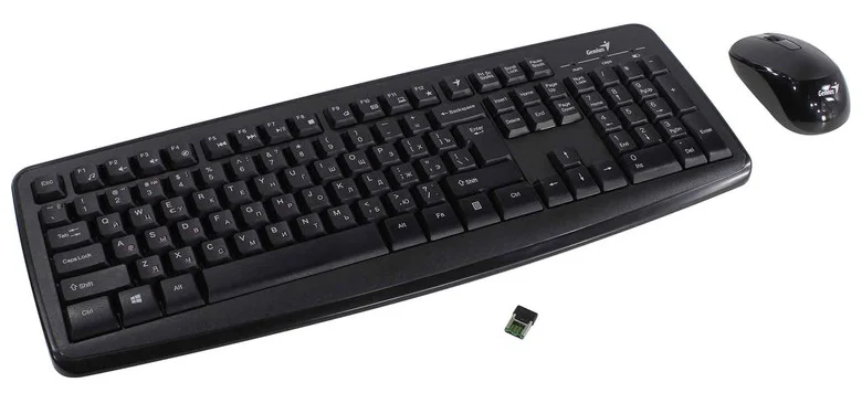 Картинка Клавиатура GENIUS Smart KM-8200 + Мышь Чёрный