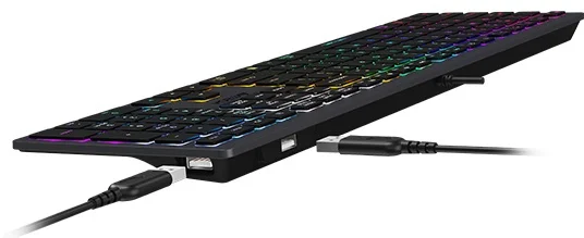 Фотография Клавиатура A4tech FX60H-Neon-LED