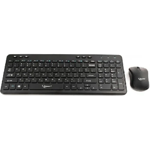 Клавиатура GEMBIRD KBS-8003 black + мышь