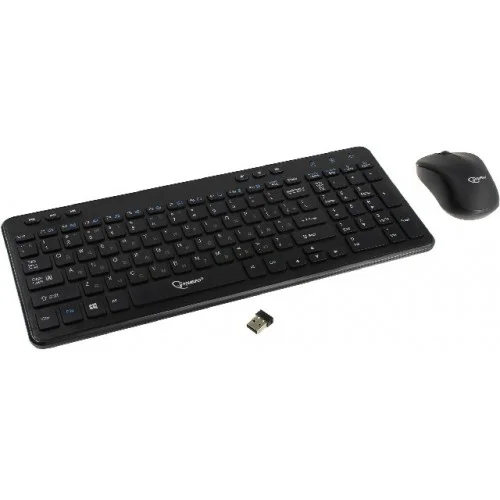 Фото Клавиатура GEMBIRD KBS-8003 black + мышь