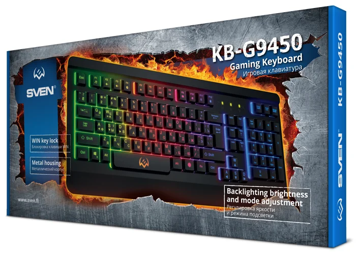 Клавиатура SVEN KB-G9450 игровая Казахстан