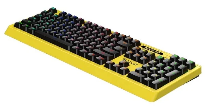 Фотография Клавиатура A4Tech Bloody B810RC YELLOW