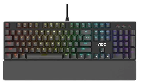Фото Клавиатура AOC GK500 игровая (GK500DR2R)